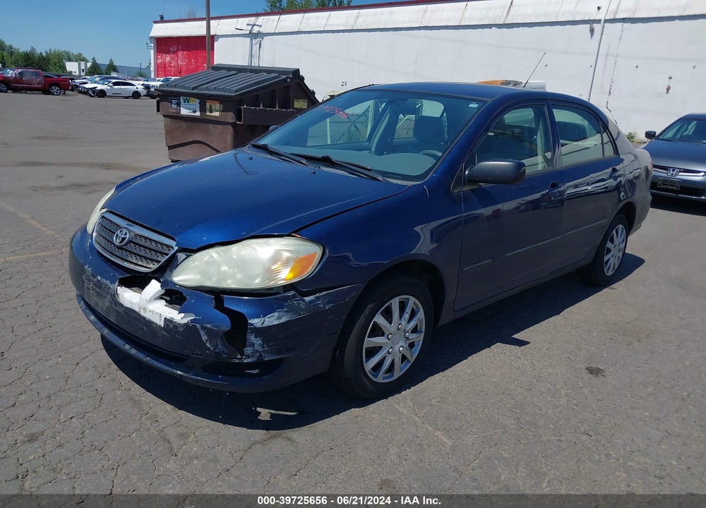 2007 TOYOTA COROLLA CE VIN: JTDBR32E470118975