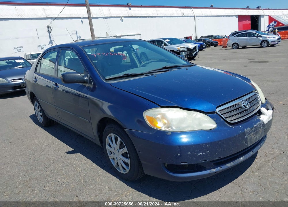 2007 TOYOTA COROLLA CE VIN: JTDBR32E470118975