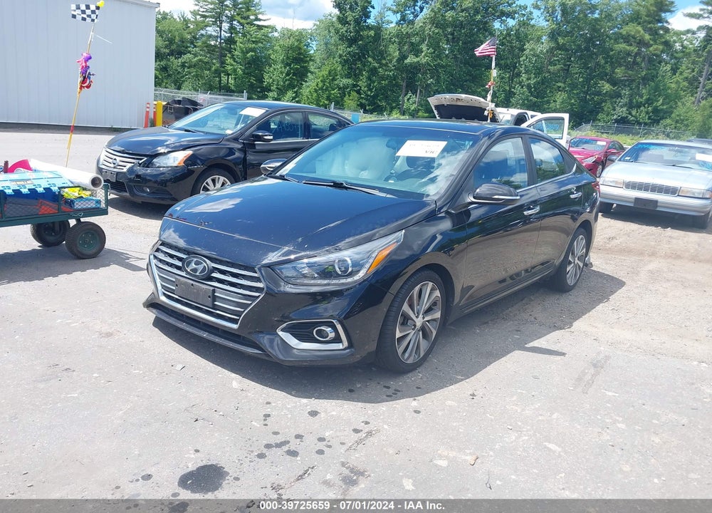 2018 HYUNDAI ACCENT LIMITED VIN: 3KPC34A3XJE021001