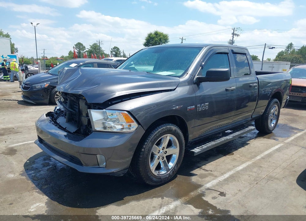 2017 RAM 1500 EXPRESS QUAD CAB 4X2 6'4 BOX VIN: 1C6RR6FT1HS791289