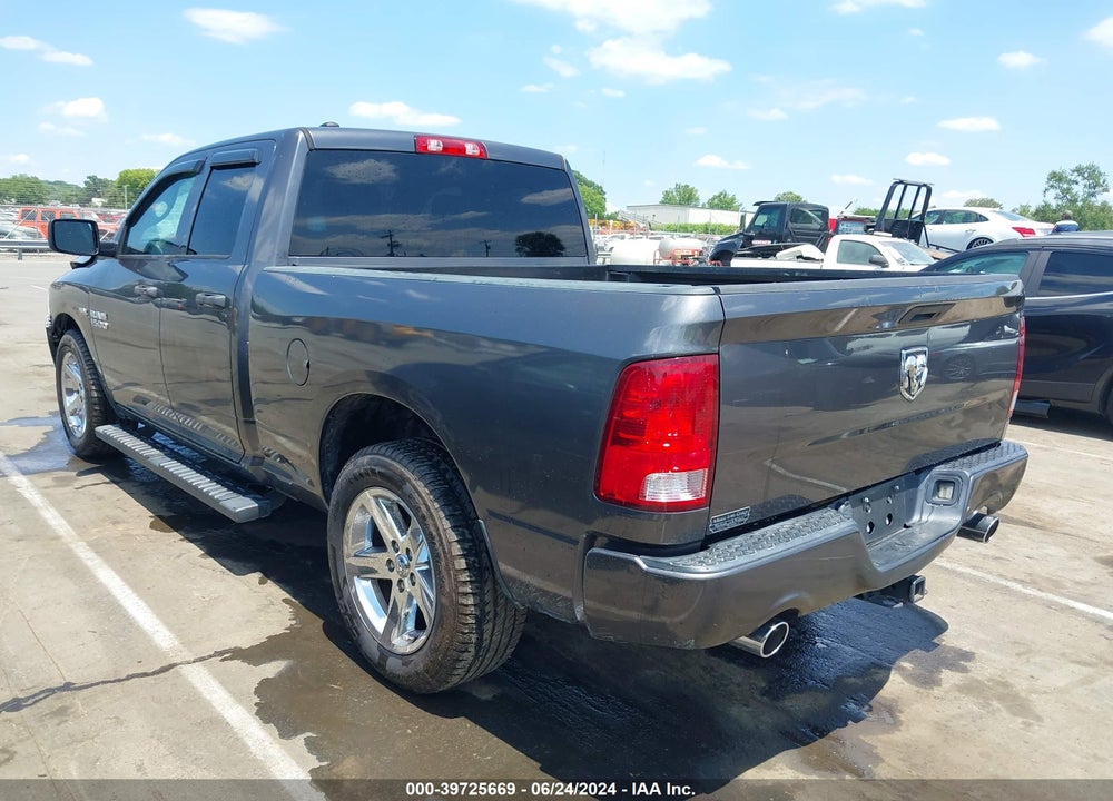 2017 RAM 1500 EXPRESS QUAD CAB 4X2 6'4 BOX VIN: 1C6RR6FT1HS791289