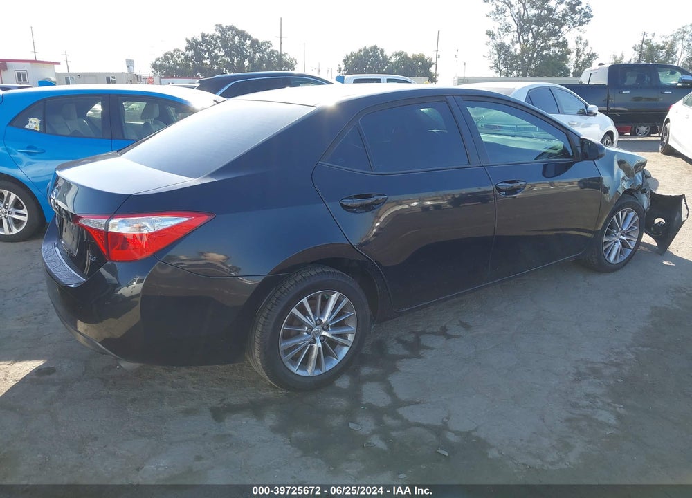 2014 TOYOTA COROLLA LE PLUS VIN: 5YFBURHE9EP129143