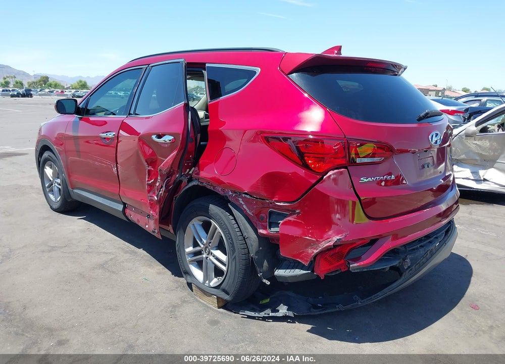 2017 HYUNDAI SANTA FE SPORT 2.4L VIN: 5XYZU3LB3HG497450