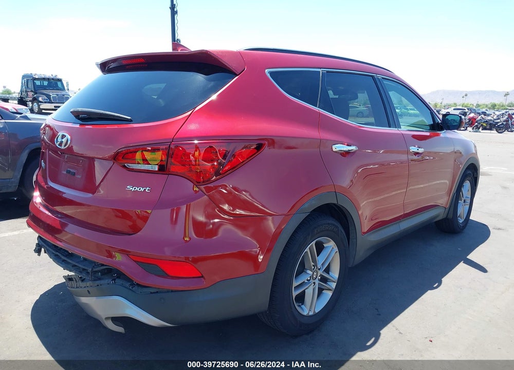 2017 HYUNDAI SANTA FE SPORT 2.4L VIN: 5XYZU3LB3HG497450