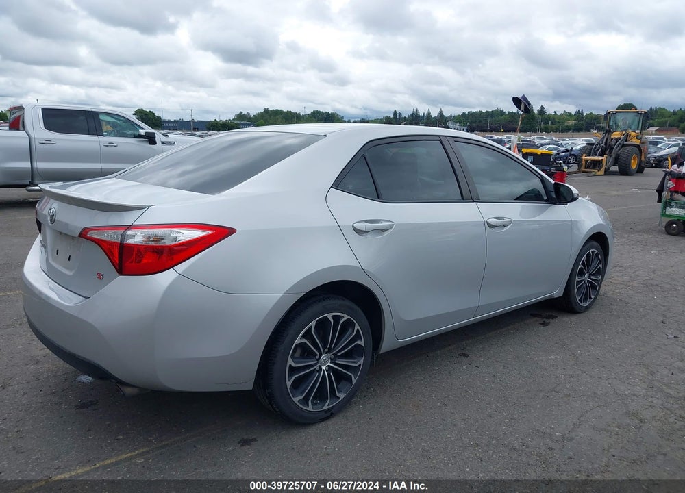 2015 TOYOTA COROLLA S PLUS VIN: 2T1BURHE0FC327773