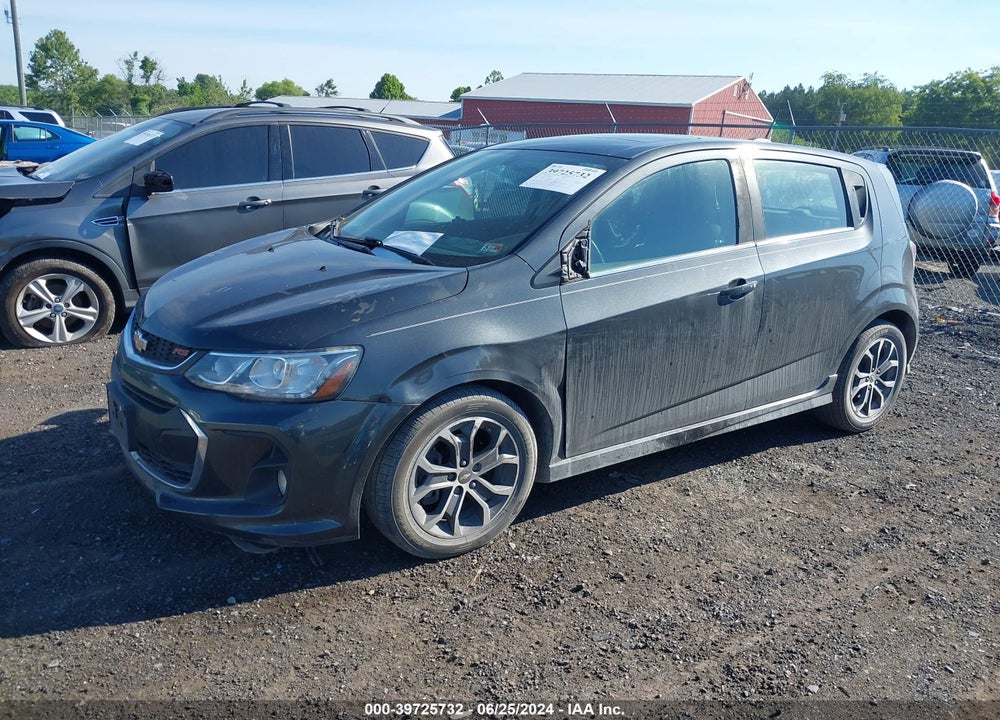 2017 CHEVROLET SONIC LT AUTO VIN: 1G1JD6SB3H4101198
