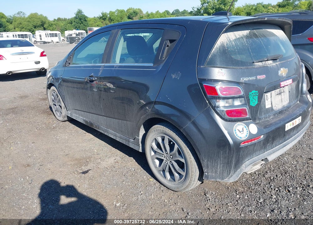 2017 CHEVROLET SONIC LT AUTO VIN: 1G1JD6SB3H4101198
