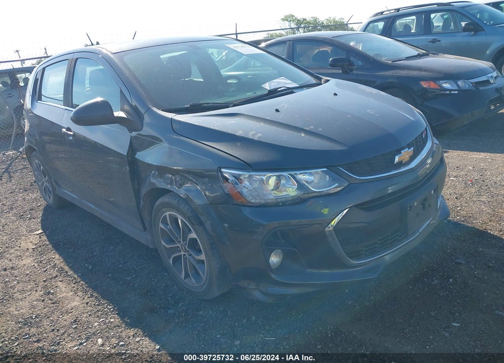 2017 CHEVROLET SONIC LT AUTO VIN: 1G1JD6SB3H4101198