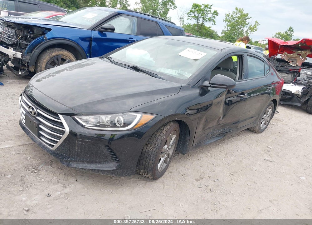 2018 HYUNDAI ELANTRA SEL VIN: 5NPD84LF0JH269427