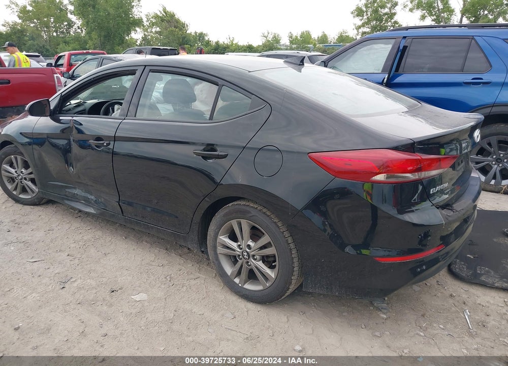 2018 HYUNDAI ELANTRA SEL VIN: 5NPD84LF0JH269427