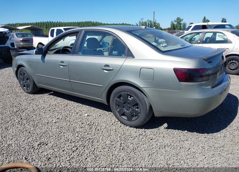 2008 HYUNDAI SONATA GLS VIN: 5NPET46C48H378049