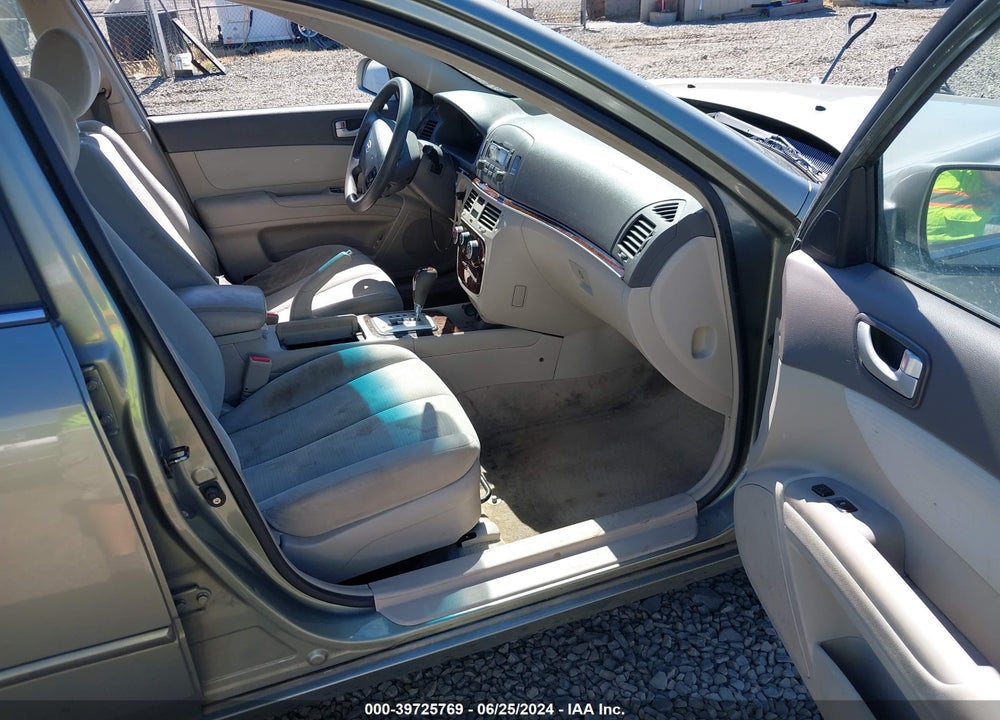 2008 HYUNDAI SONATA GLS VIN: 5NPET46C48H378049