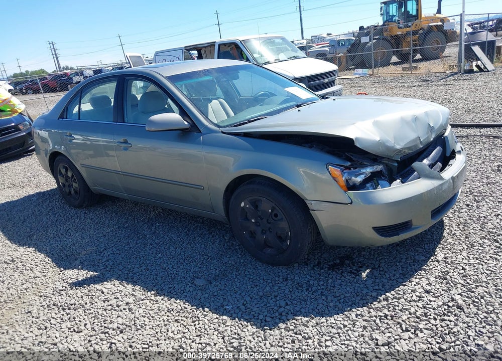 2008 HYUNDAI SONATA GLS VIN: 5NPET46C48H378049