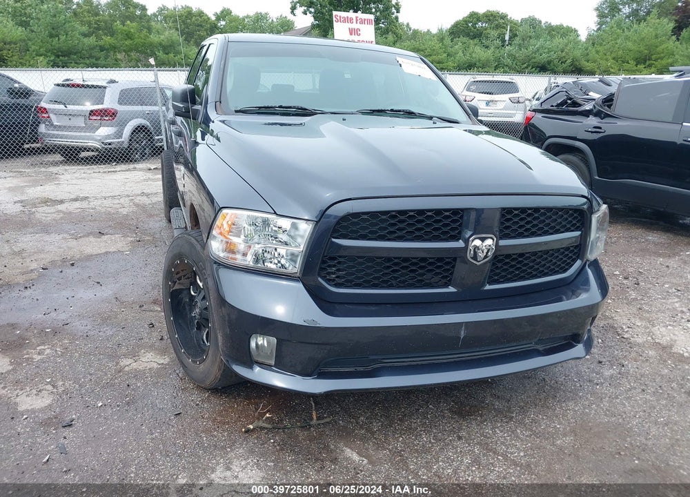 2017 RAM 1500 EXPRESS QUAD CAB 4X4 6'4 BOX VIN: 1C6RR7FG4HS845516