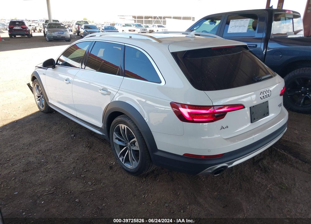 2018 AUDI A4 ALLROAD 2.0T PREMIUM/2.0T TECH PREMIUM VIN: WA18NAF41JA077759