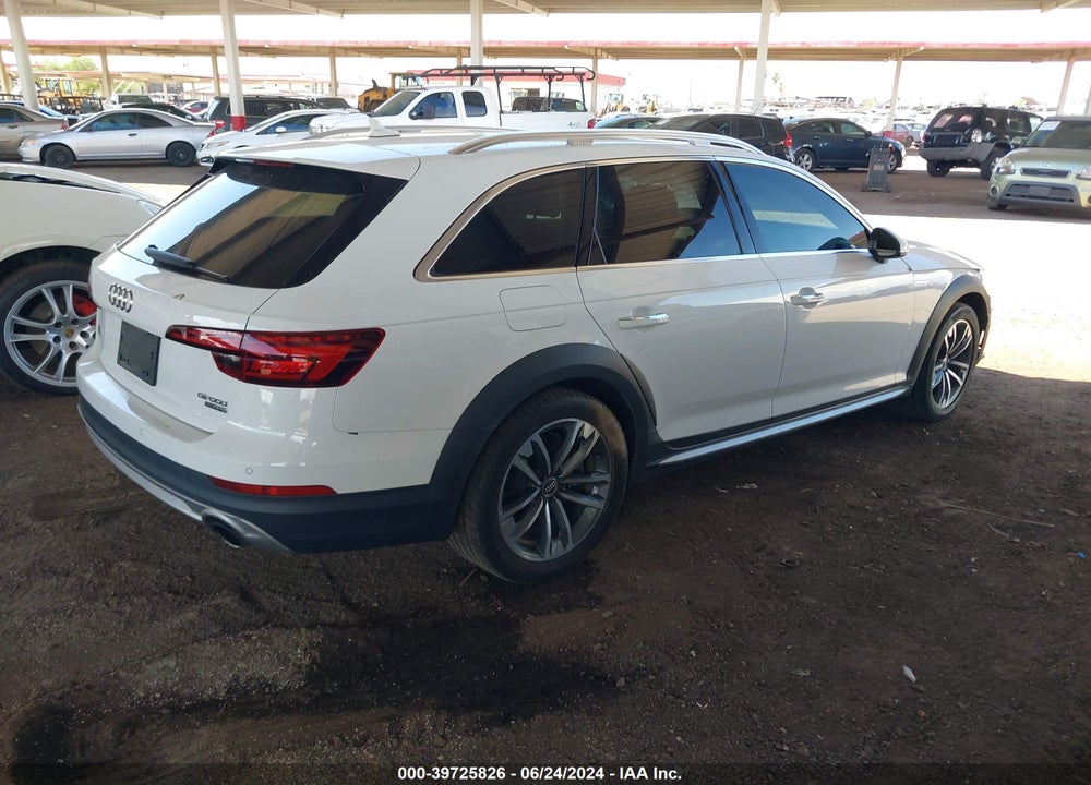 2018 AUDI A4 ALLROAD 2.0T PREMIUM/2.0T TECH PREMIUM VIN: WA18NAF41JA077759