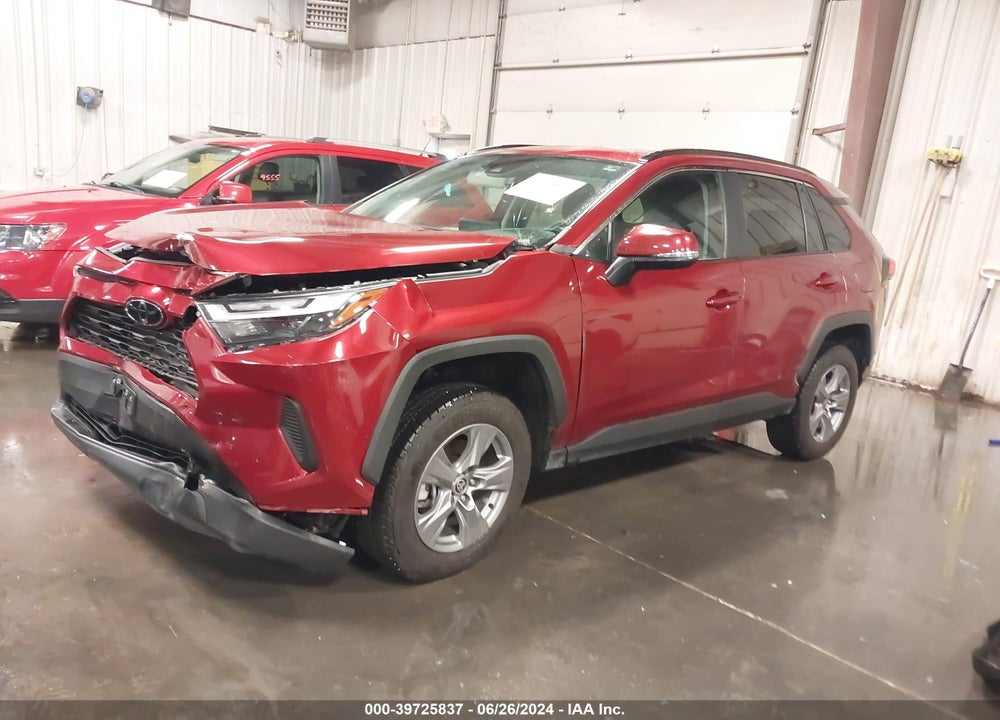 2022 TOYOTA RAV4 XLE VIN: 2T3P1RFV1NW257836