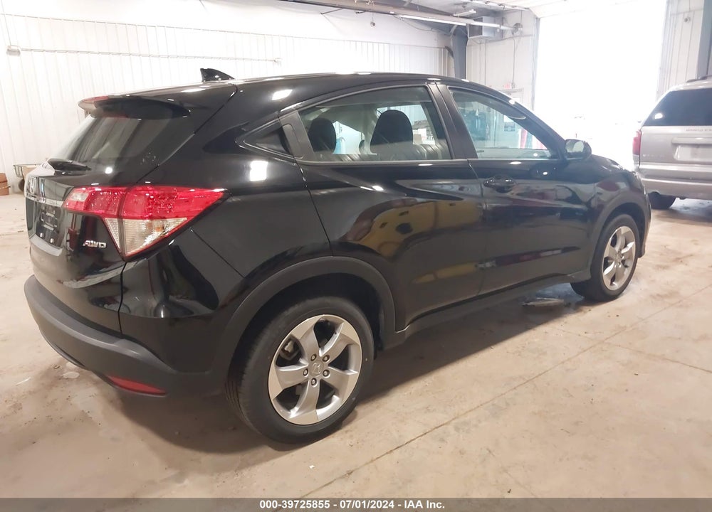2021 HONDA HR-V AWD LX VIN: 3CZRU6H38MM723427