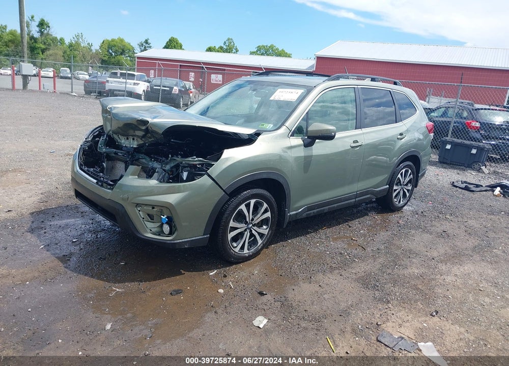 2020 SUBARU FORESTER LIMITED VIN: JF2SKAUC9LH497828