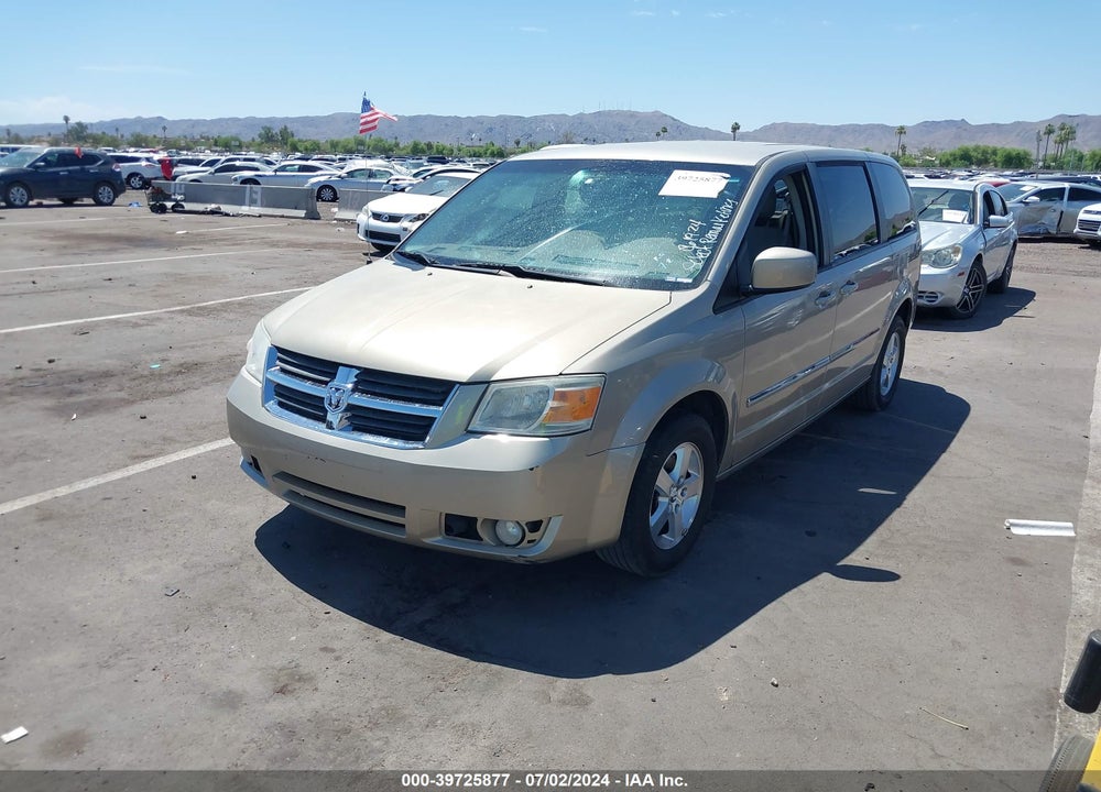2008 DODGE GRAND CARAVAN SXT VIN: 1D8HN54P18B141699