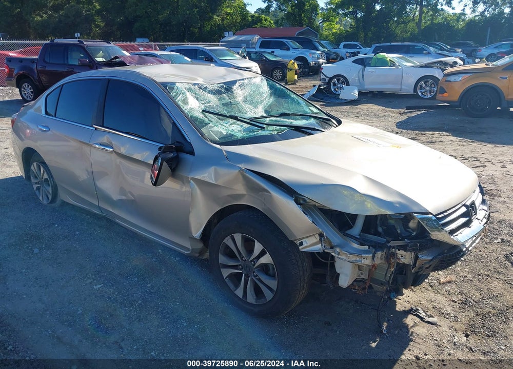 2014 HONDA ACCORD LX VIN: 1HGCR2F37EA285556