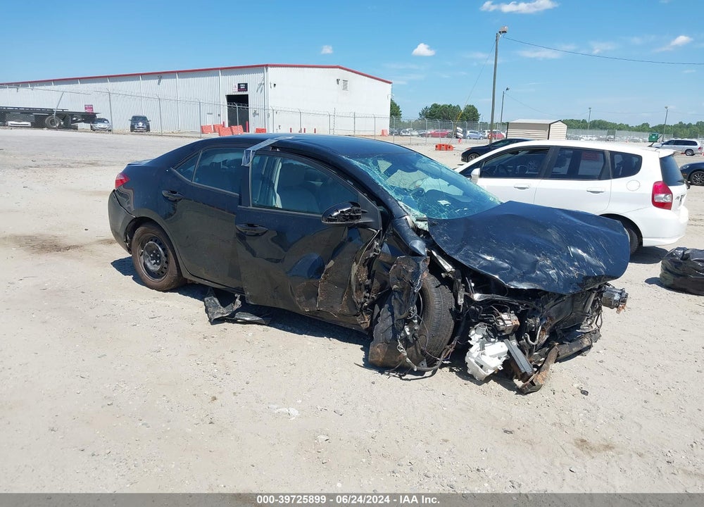 2019 TOYOTA COROLLA LE VIN: 2T1BURHEXKC208512