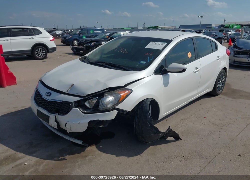 2015 KIA FORTE LX VIN: KNAFX4A65F5368750
