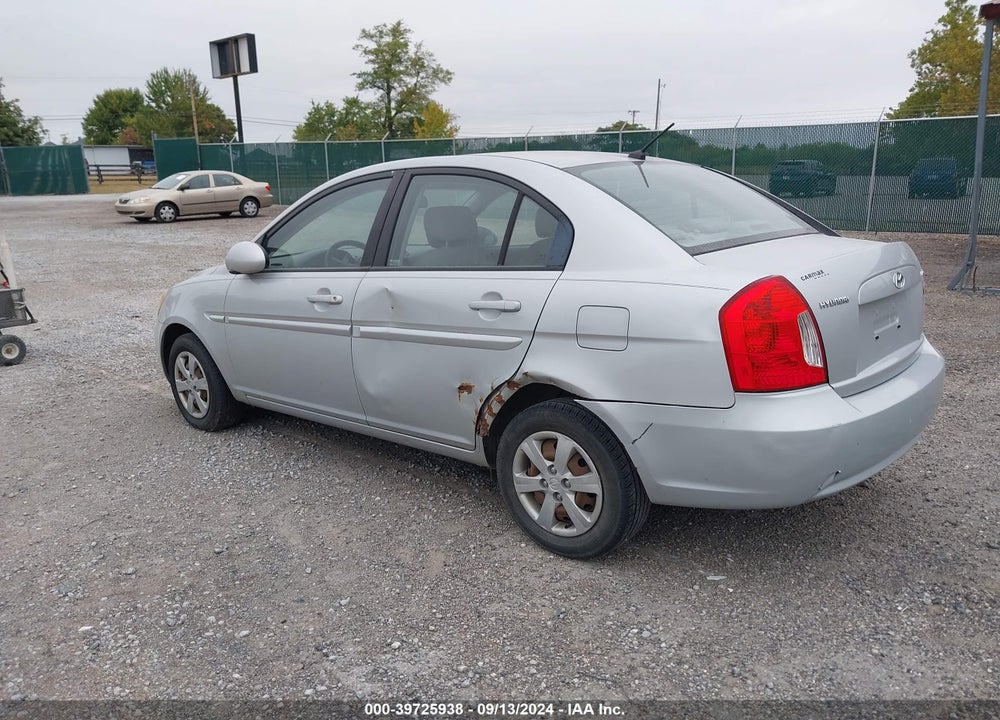 2008 HYUNDAI ACCENT GLS VIN: KMHCN46C78U182741