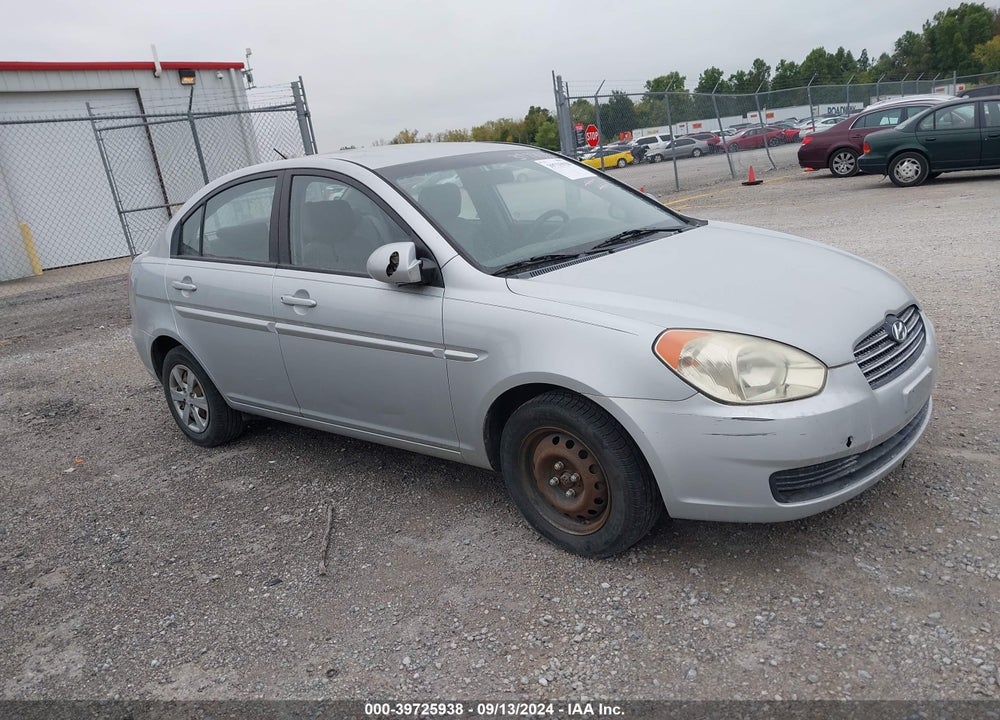 2008 HYUNDAI ACCENT GLS VIN: KMHCN46C78U182741