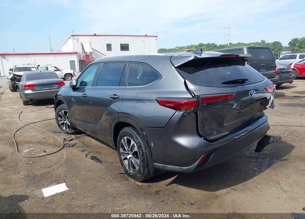 2023 TOYOTA HIGHLANDER HYBRID XLE VIN: 5TDKARAH5PS525075