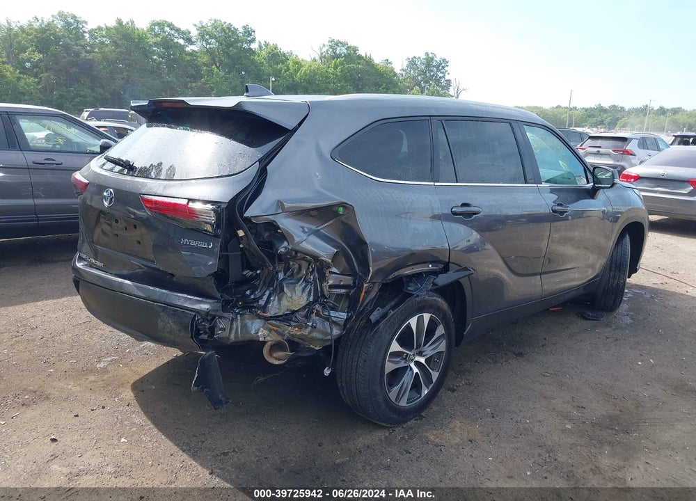 2023 TOYOTA HIGHLANDER HYBRID XLE VIN: 5TDKARAH5PS525075
