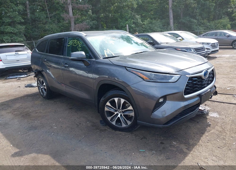 2023 TOYOTA HIGHLANDER HYBRID XLE VIN: 5TDKARAH5PS525075