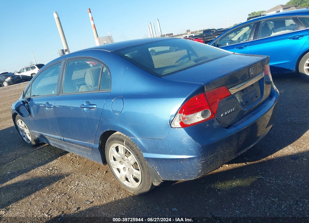 2010 HONDA CIVIC LX VIN: 19XFA1F52AE012238