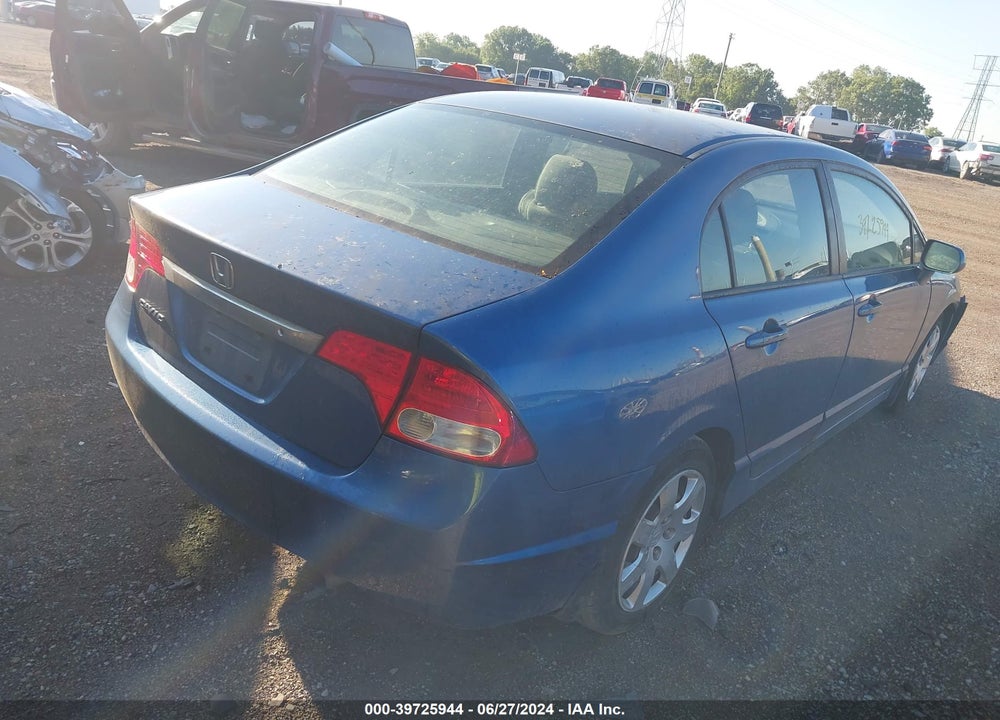 2010 HONDA CIVIC LX VIN: 19XFA1F52AE012238