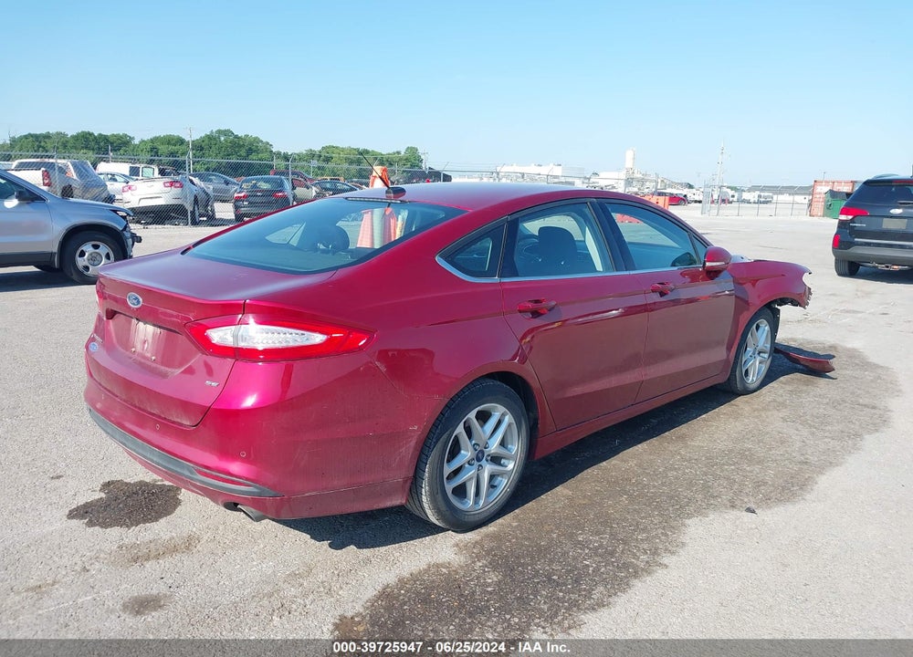 2014 FORD FUSION SE VIN: 3FA6P0H76ER129333