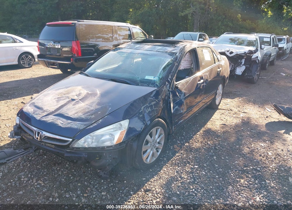 2007 HONDA ACCORD 3.0 EX VIN: 1HGCM66577A086162