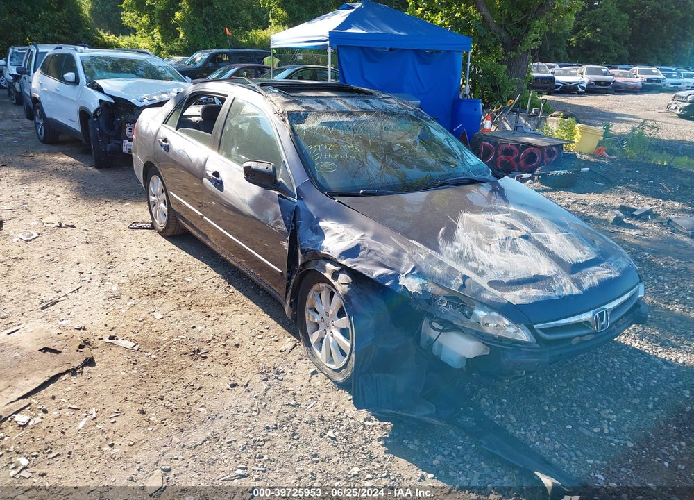 2007 HONDA ACCORD 3.0 EX VIN: 1HGCM66577A086162