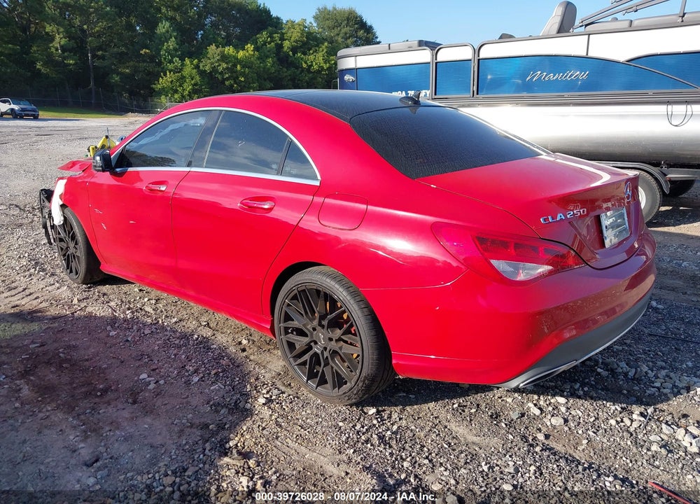 2017 MERCEDES-BENZ CLA 250 4MATIC VIN: WDDSJ4GB0HN496488