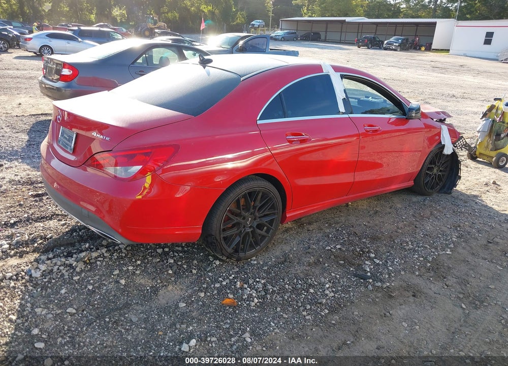 2017 MERCEDES-BENZ CLA 250 4MATIC VIN: WDDSJ4GB0HN496488
