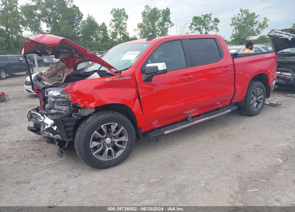 2019 CHEVROLET SILVERADO 1500 LT VIN: 1GCUYDED2KZ151059