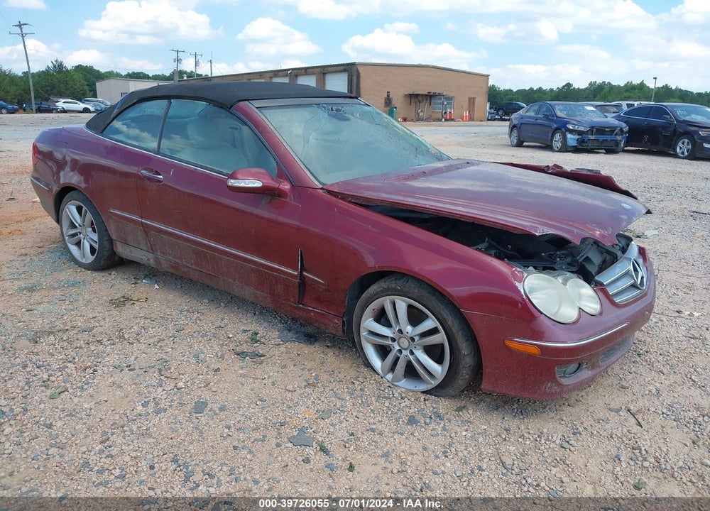 2008 MERCEDES-BENZ CLK 350 VIN: WDBTK56F28T094049