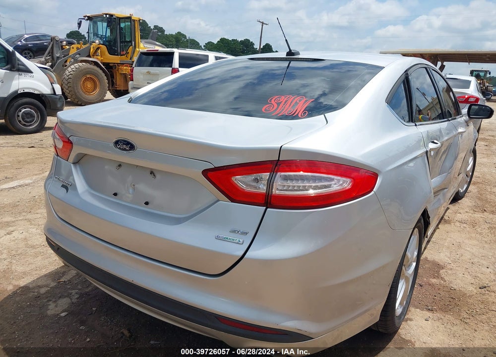 2014 FORD FUSION SE VIN: 3FA6P0HD5ER368121