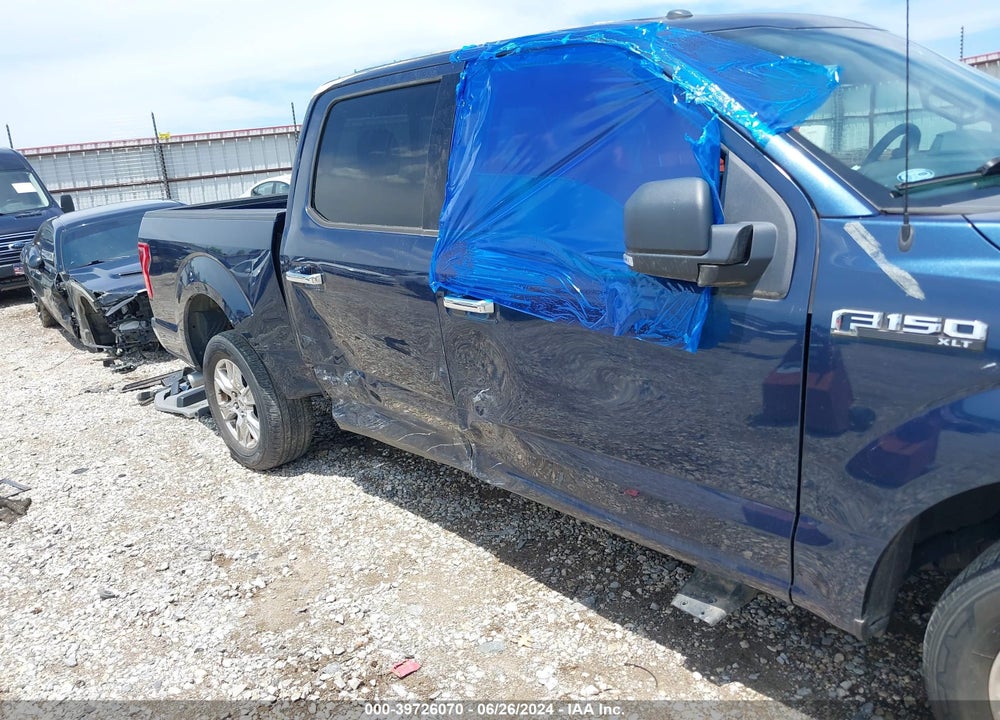 2015 FORD F-150 XLT VIN: 1FTEW1CF0FKE15097