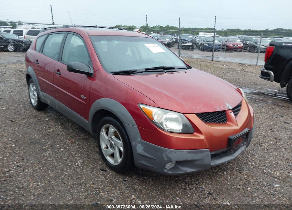 2003 PONTIAC VIBE VIN: 5Y2SL62863Z412431