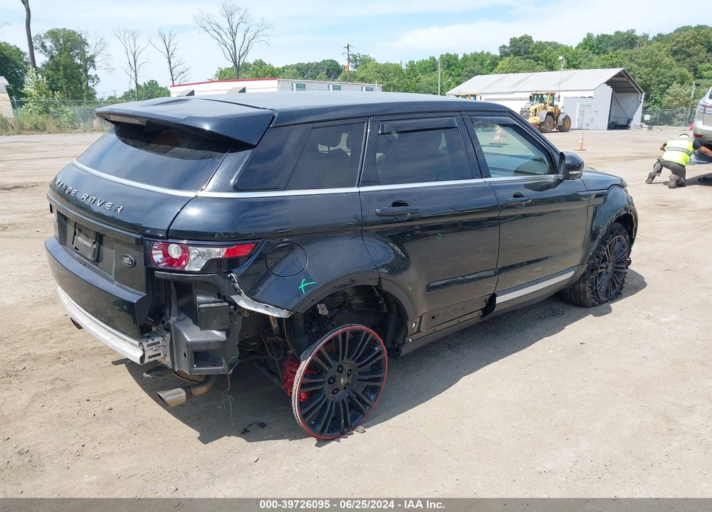 2012 LAND ROVER RANGE ROVER EVOQUE PURE PLUS VIN: SALVV2BG2CH635278