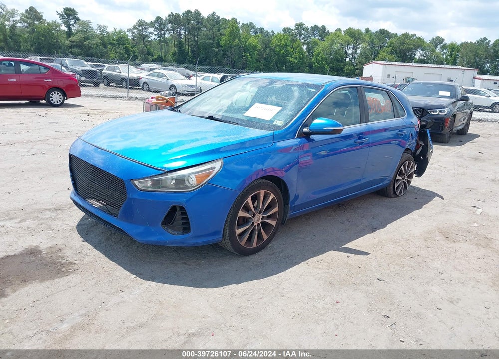 2018 HYUNDAI ELANTRA GT VIN: KMHH35LE5JU031121