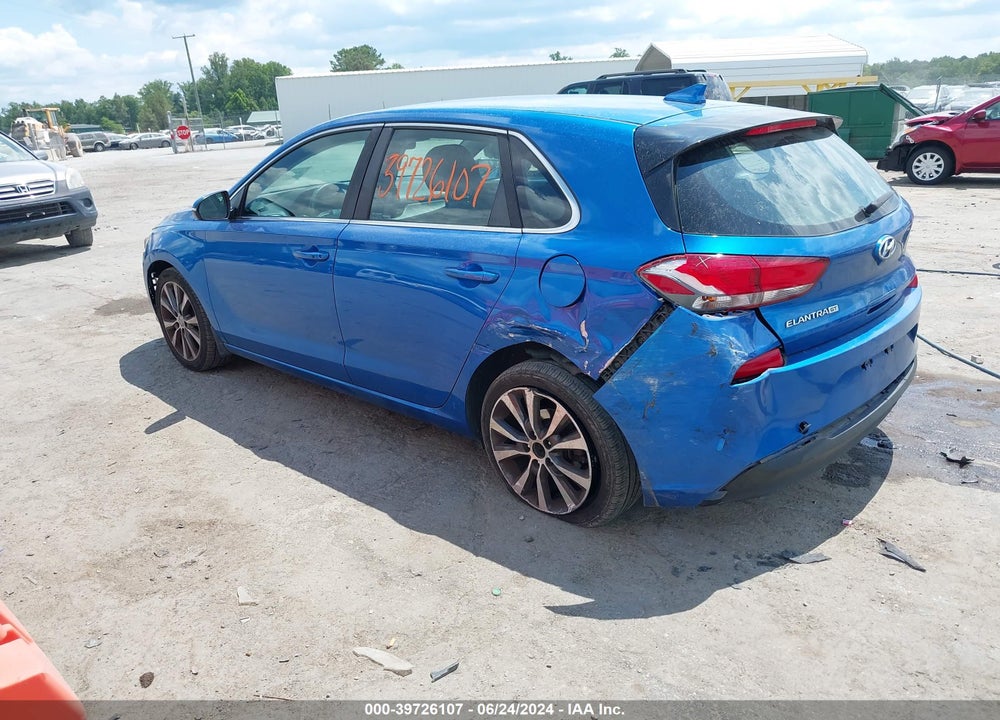 2018 HYUNDAI ELANTRA GT VIN: KMHH35LE5JU031121