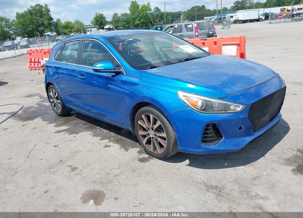 2018 HYUNDAI ELANTRA GT VIN: KMHH35LE5JU031121