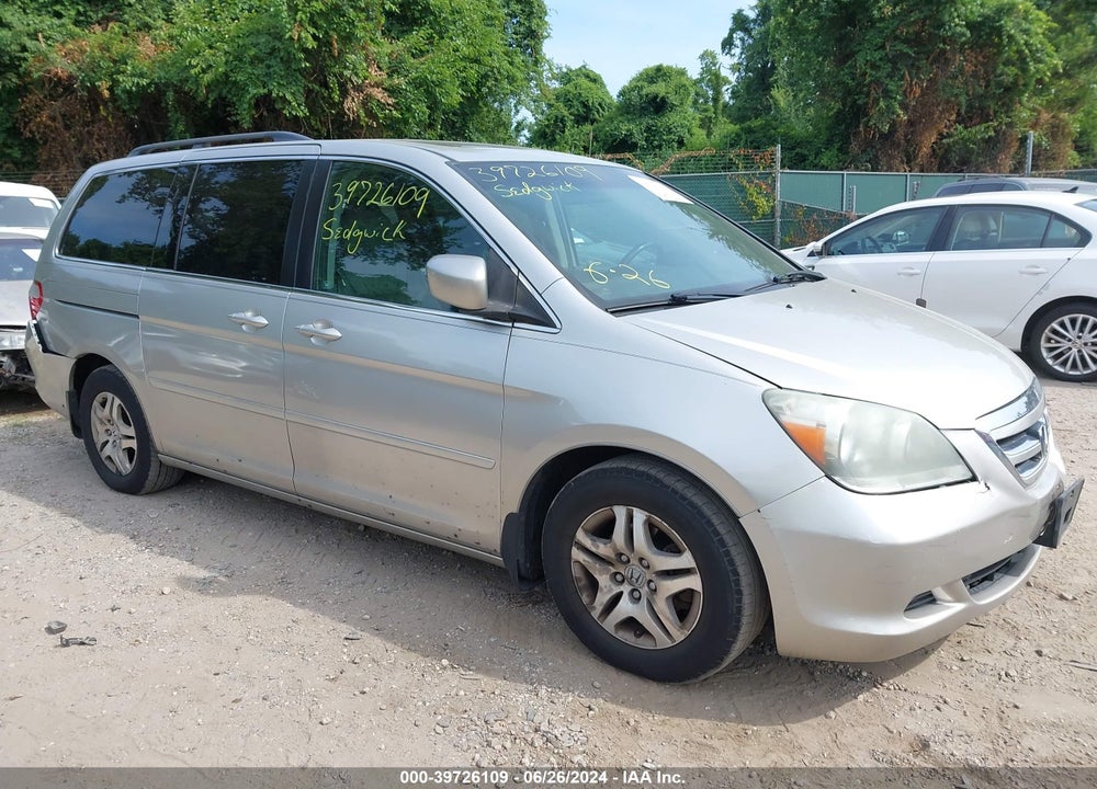2007 HONDA ODYSSEY EX-L VIN: 5FNRL38627B457610