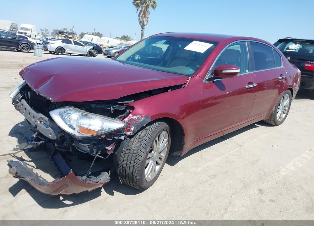 2011 HYUNDAI GENESIS 3.8 VIN: KMHGC4DE3BU121776